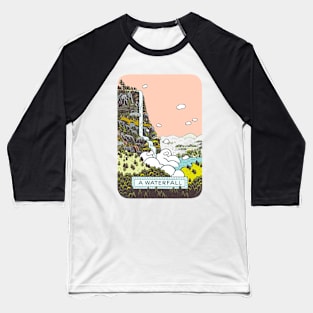 a waterfall Baseball T-Shirt